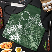 Sage Green Kuki Airani Tapakau Apron Tribal Anchor Mix Tiare
