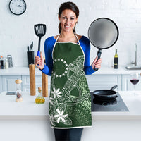 Sage Green Kuki Airani Tapakau Apron Tribal Anchor Mix Tiare