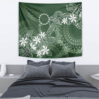 Sage Green Kuki Airani Tapakau Tapestry Tribal Anchor Mix Tiare