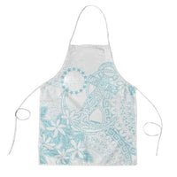 Turquoise Kuki Airani Tapakau Apron Tribal Anchor Mix Tiare
