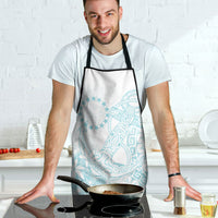 Turquoise Kuki Airani Tapakau Apron Tribal Anchor Mix Tiare