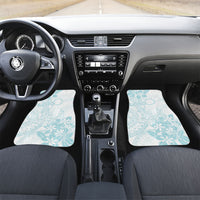 Turquoise Kuki Airani Tapakau Car Mats Tribal Anchor Mix Tiare