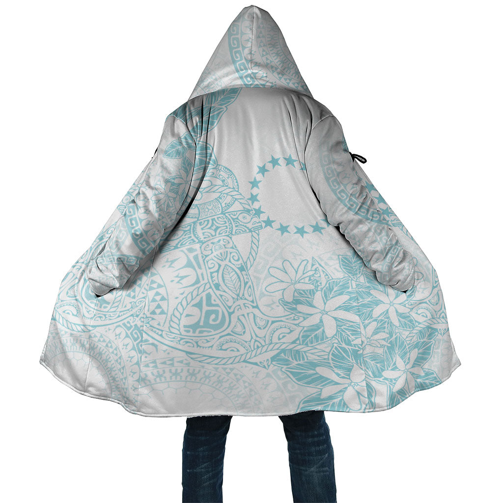 Turquoise Kuki Airani Tapakau Cloak Tribal Anchor Mix Tiare