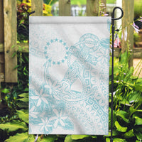 Turquoise Kuki Airani Tapakau Garden Flag Tribal Anchor Mix Tiare