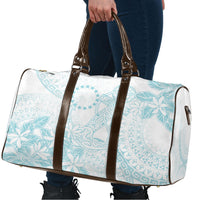 Turquoise Kuki Airani Tapakau Travel Bag Tribal Anchor Mix Tiare
