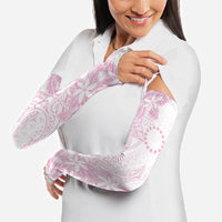 Candy Pink Kuki Airani Tapakau Arm Sleeves Tribal Anchor Mix Tiare