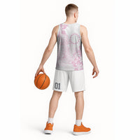 Candy Pink Kuki Airani Tapakau Basketball Jersey Tribal Anchor Mix Tiare
