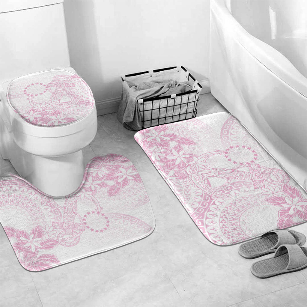 Candy Pink Kuki Airani Tapakau Bathroom Set Tribal Anchor Mix Tiare