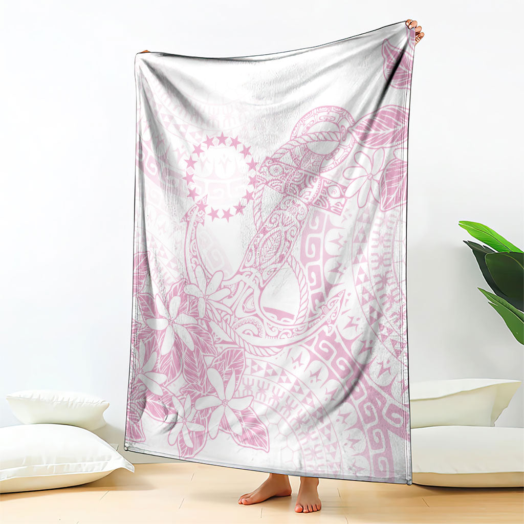 Candy Pink Kuki Airani Tapakau Blanket Tribal Anchor Mix Tiare