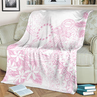 Candy Pink Kuki Airani Tapakau Blanket Tribal Anchor Mix Tiare