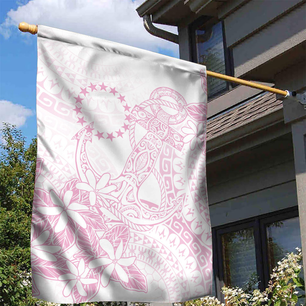 Candy Pink Kuki Airani Tapakau Garden Flag Tribal Anchor Mix Tiare