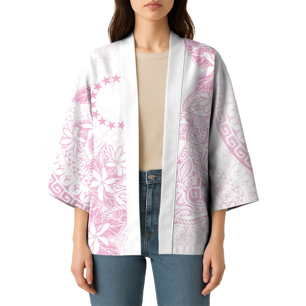 Candy Pink Kuki Airani Tapakau Kimono Tribal Anchor Mix Tiare