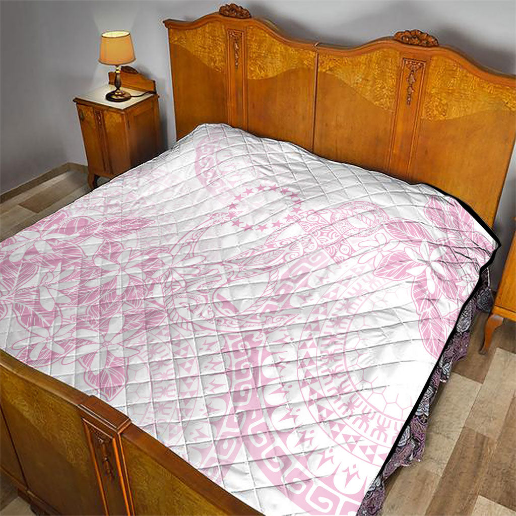 Candy Pink Kuki Airani Tapakau Quilt Tribal Anchor Mix Tiare