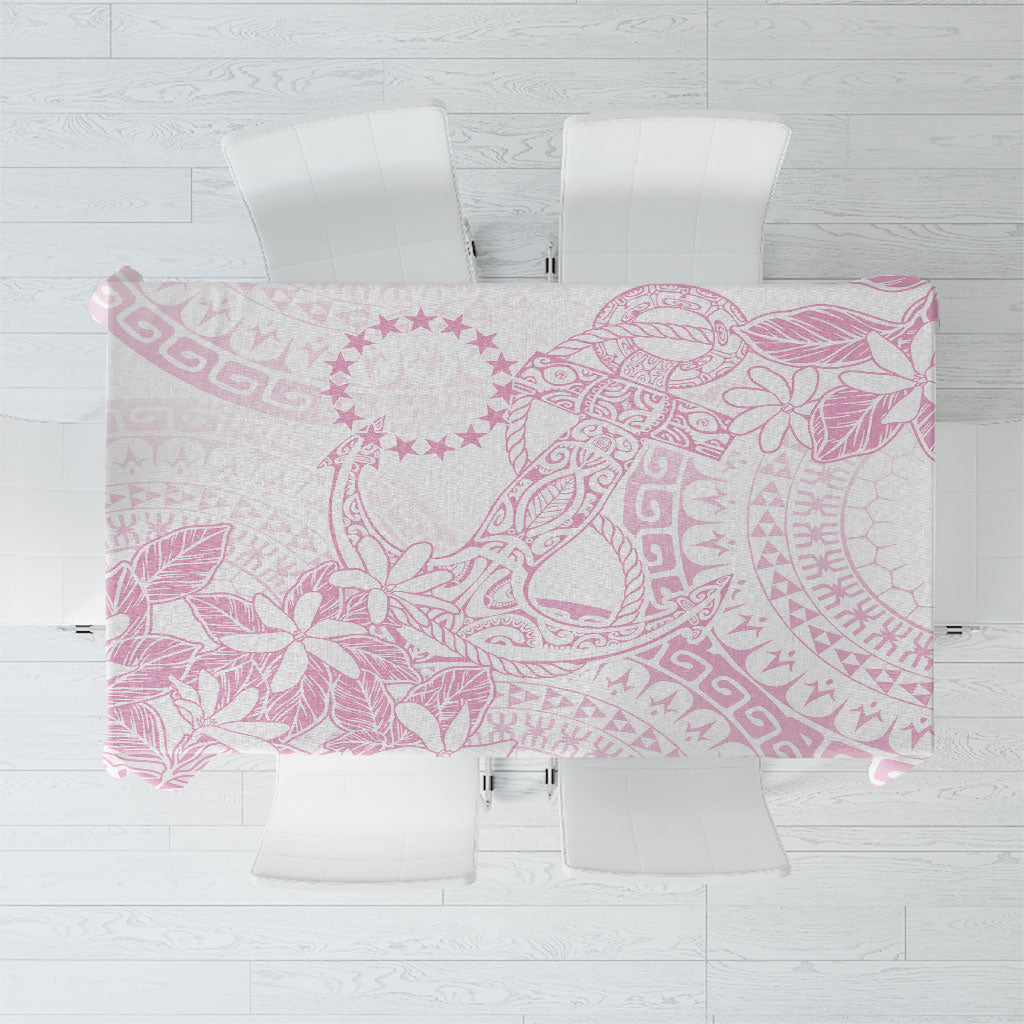 Candy Pink Kuki Airani Tapakau Tablecloth Tribal Anchor Mix Tiare
