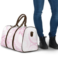 Candy Pink Kuki Airani Tapakau Travel Bag Tribal Anchor Mix Tiare