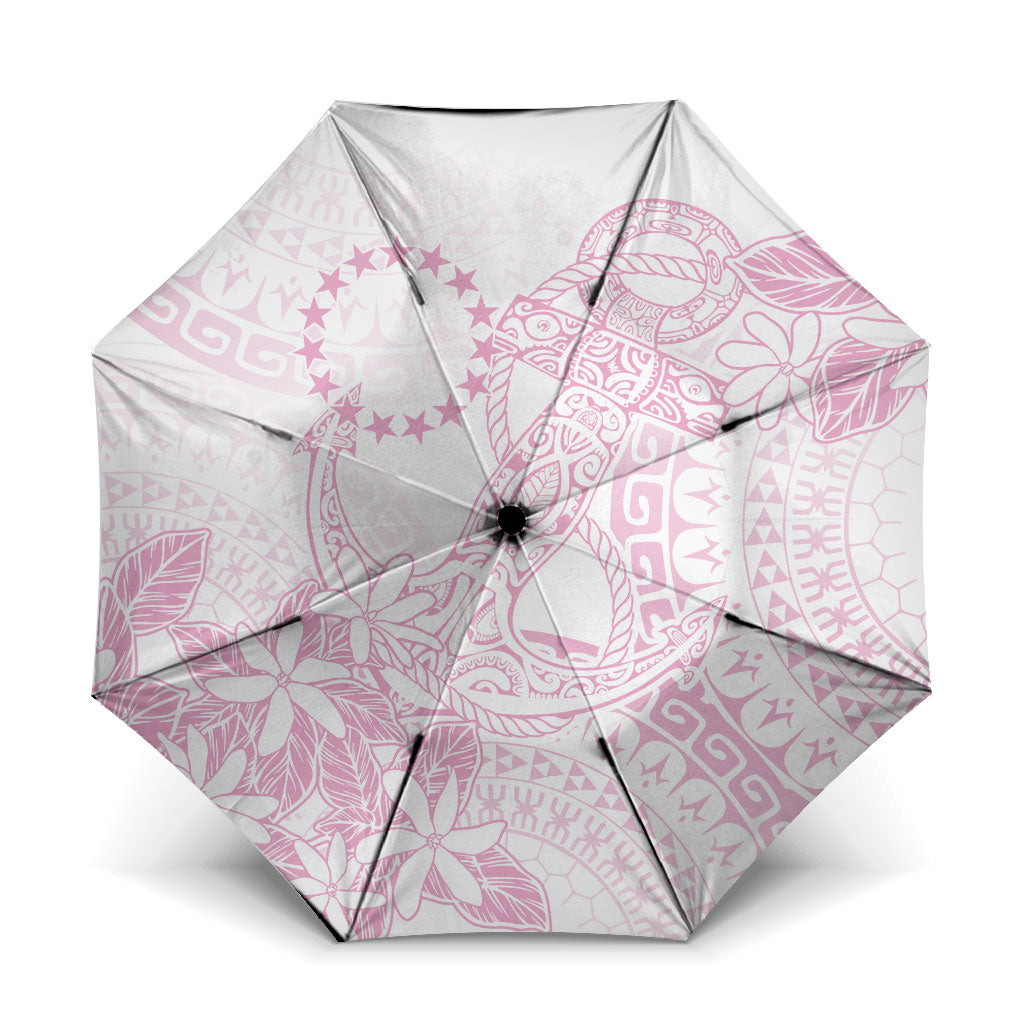 Candy Pink Kuki Airani Tapakau Umbrella Tribal Anchor Mix Tiare