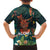 Hawaii Hula Girl Vintage Hawaiian Shirt Tropical Forest