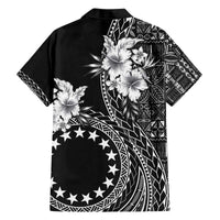 Kia Orana Cook Islands Family Matching Puletasi and Hawaiian Shirt Tiare and Stars LT7 - Polynesian Pride