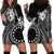 Kia Orana Cook Islands Hoodie Dress Tiare and Stars