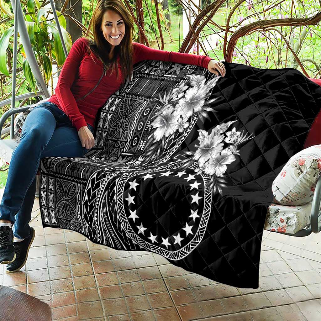 Kia Orana Cook Islands Quilt Tiare and Stars