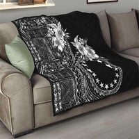 Kia Orana Cook Islands Quilt Tiare and Stars