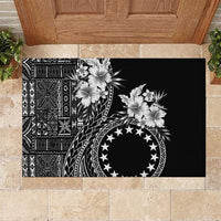 Kia Orana Cook Islands Rubber Doormat Tiare and Stars