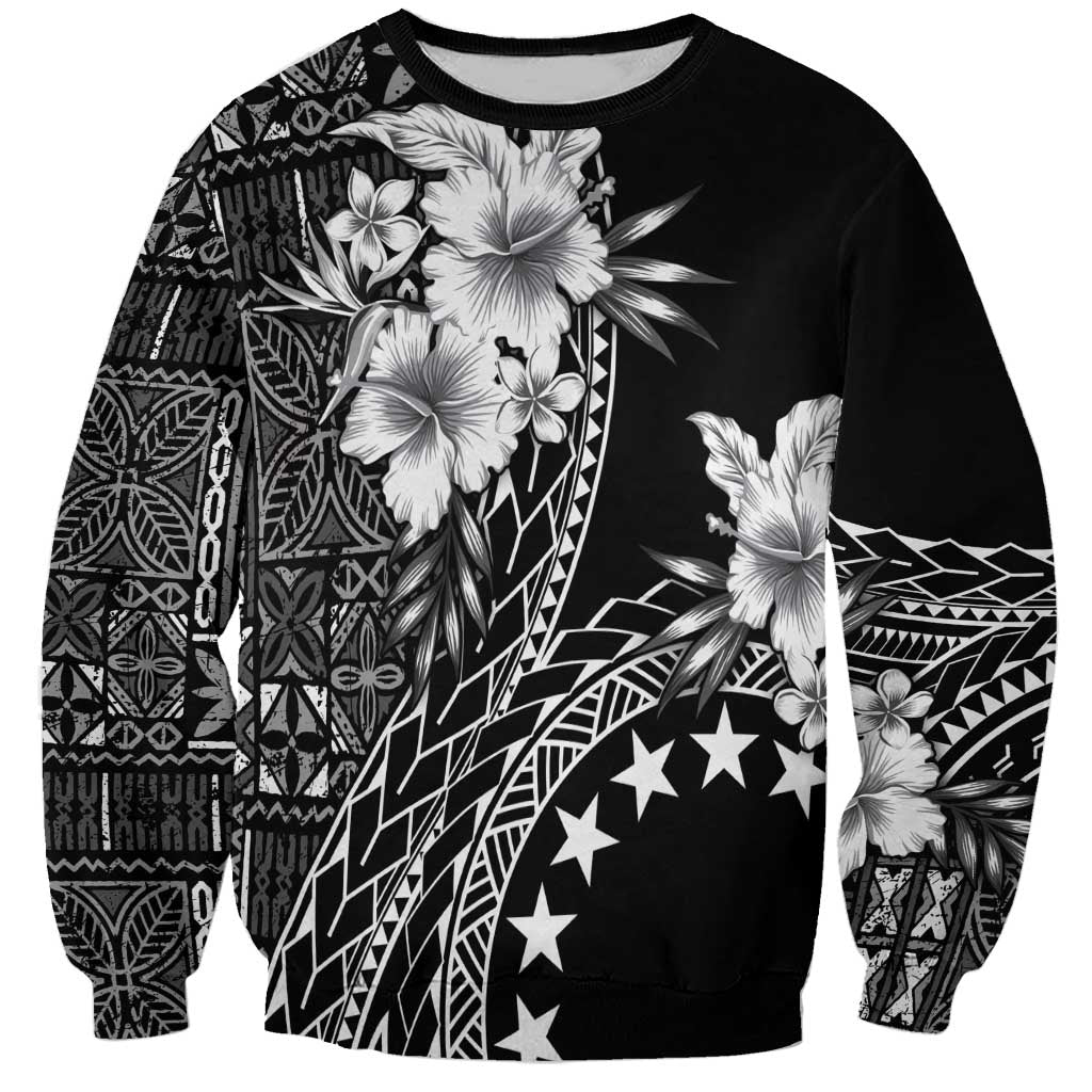 Kia Orana Cook Islands Sweatshirt Tiare and Stars