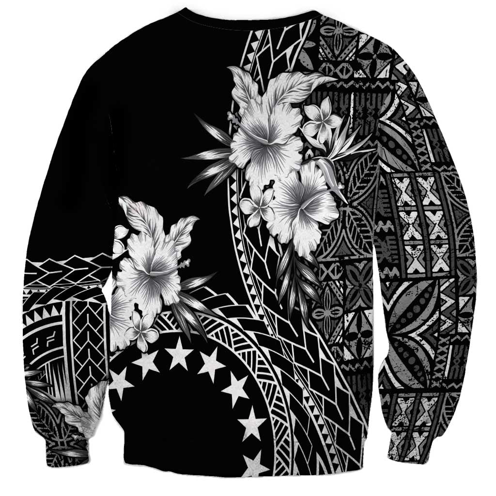 Kia Orana Cook Islands Sweatshirt Tiare and Stars
