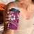 Kia Orana Cook Islands 4 in 1 Can Cooler Tumbler Tiare & Stars - Maroon