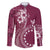 Kia Orana Cook Islands Family Matching Tank Maxi Dress and Hawaiian Shirt Tiare and Stars - Maroon