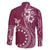 Kia Orana Cook Islands Family Matching Tank Maxi Dress and Hawaiian Shirt Tiare and Stars - Maroon