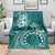 Kia Orana Cook Islands Blanket Tiare and Stars - Teal