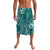 Kia Orana Cook Islands Lavalava Tiare and Stars - Teal