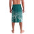 Kia Orana Cook Islands Lavalava Tiare and Stars - Teal