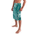 Kia Orana Cook Islands Lavalava Tiare and Stars - Teal