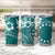 Kia Orana Cook Islands Tumbler Cup Tiare & Stars - Teal