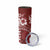 Kia Orana Cook Islands Skinny Tumbler Tiare & Stars - Scarlet