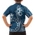 Kia Orana Cook Islands Hawaiian Shirt Tiare and Stars - Navy Blue