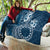 Kia Orana Cook Islands Quilt Tiare and Stars - Navy Blue