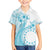 Kia Orana Cook Islands Family Matching Tank Maxi Dress and Hawaiian Shirt Tiare and Stars - Turquoise