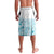 Kia Orana Cook Islands Lavalava Tiare and Stars - Turquoise