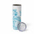 Kia Orana Cook Islands Skinny Tumbler Tiare & Stars - Turquoise