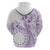 Kia Orana Cook Islands Hoodie Tiare and Stars - Lavender