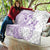 Kia Orana Cook Islands Quilt Tiare and Stars - Lavender