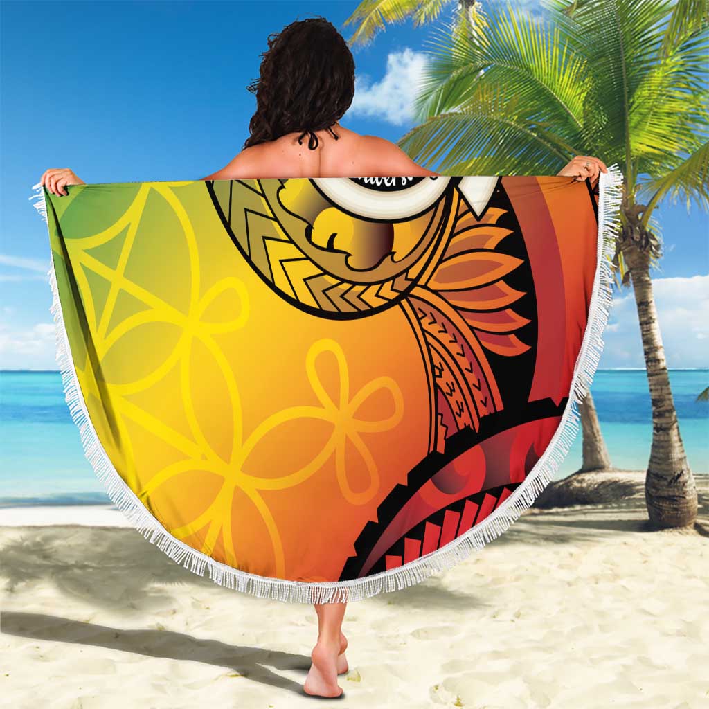 Vanuatu 45th Independence Anniversary Beach Blanket Ni-Van Sandroing - Polynesian Pride