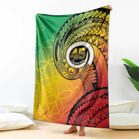 Vanuatu 45th Independence Anniversary Blanket Ni-Van Sandroing LT7 - Polynesian Pride