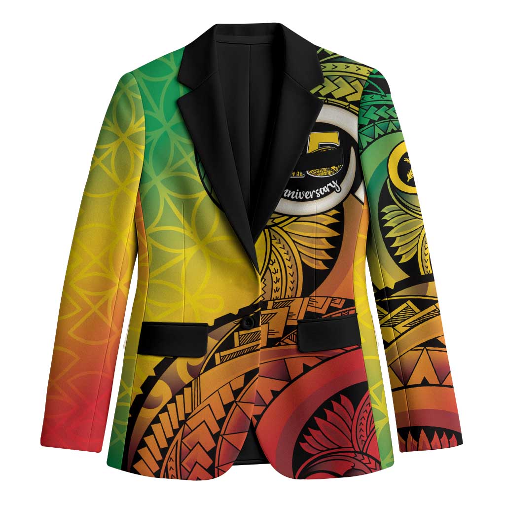 Vanuatu 45th Independence Anniversary Blazer Ni-Van Sandroing - Polynesian Pride