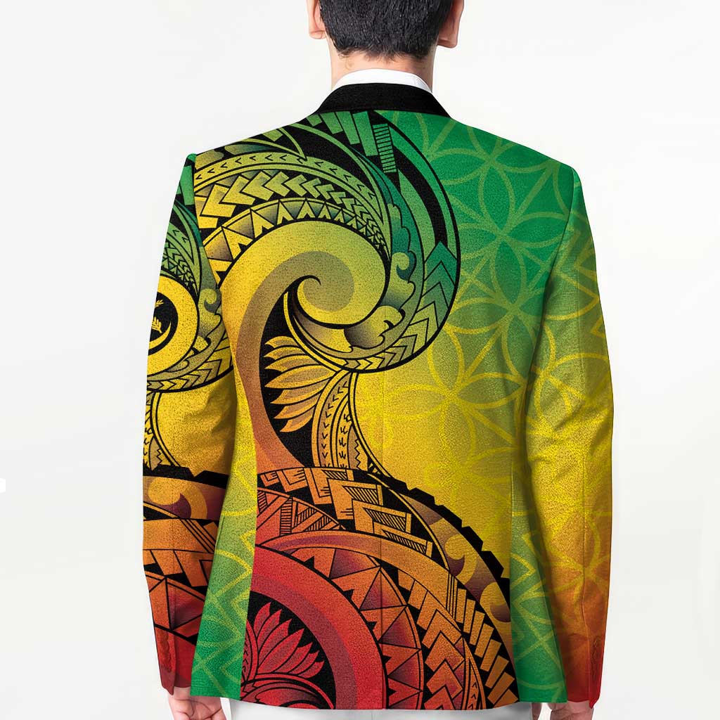 Vanuatu 45th Independence Anniversary Blazer Ni-Van Sandroing - Polynesian Pride