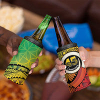 Vanuatu 45th Independence Anniversary 4 in 1 Can Cooler Tumbler Ni-Van Sandroing - Polynesian Pride