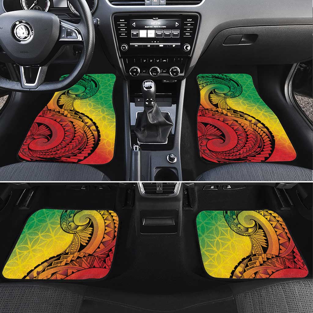 Vanuatu 45th Independence Anniversary Car Mats Ni-Van Sandroing - Polynesian Pride